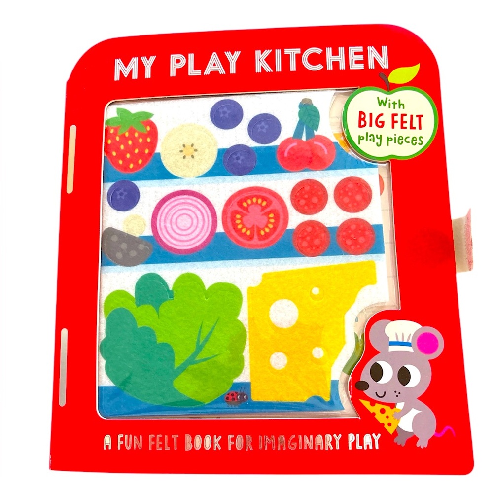 My Play Kitchen Felt Book for Kids